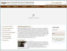 Tablet Screenshot of newenglandtesting.com